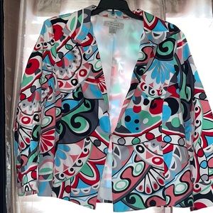 Two piece pantsuit funky and fun